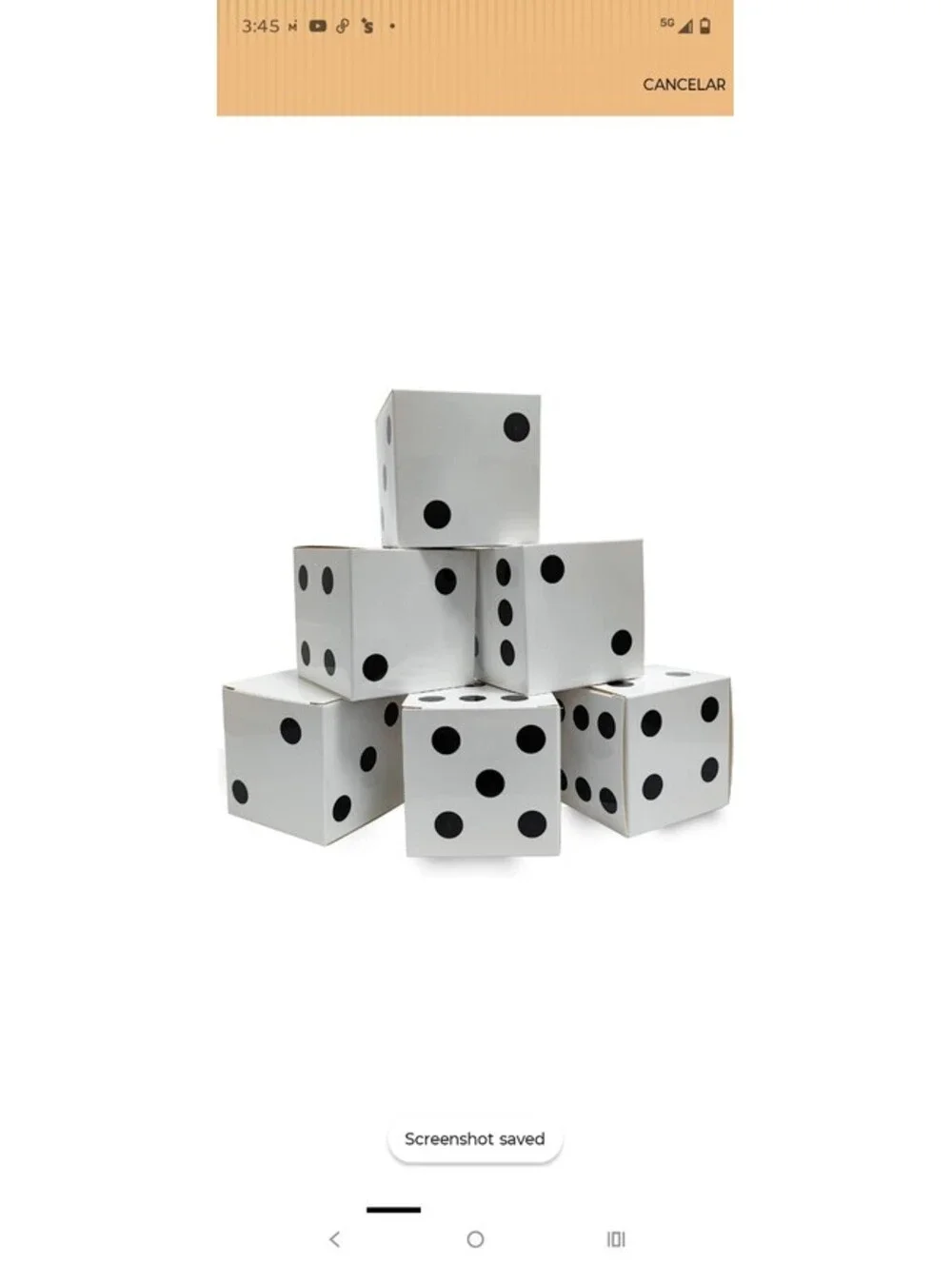 : 6 x 6 x 6 inch white dice favor boxes, bulk dice boxes for centerpieces, casin